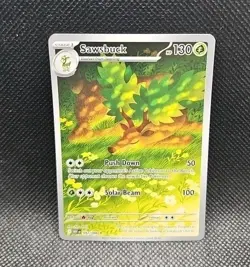 Pokemon TCG Sawsbuck 092/086 White Flare Illustration Rare - Image 1