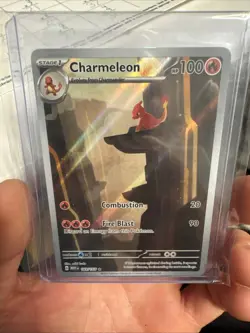 Pokemon TCG Charmeleon 169/165 SV: 151 Daisy's Help, GIOVANNI CHARISMA - Image 1