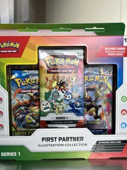 Pokemon First Partner Illustration Collection Series 1 Box Sealed - Image 1