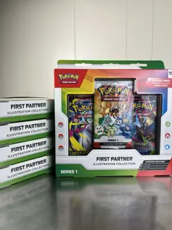 Pokemon First Partner Illustration Collection Series 1 Box Sealed - Image 3