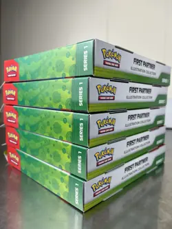 Pokemon First Partner Illustration Collection Series 1 Box Sealed - Image 4