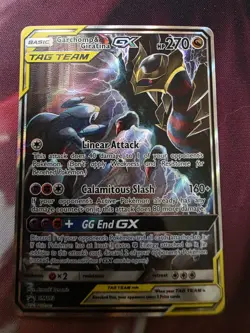Pokemon Garchomp & Giratina GX Alt Art SM193 2019 - Image 1