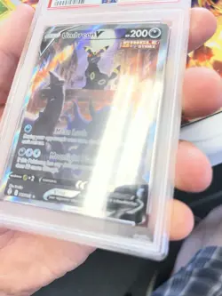 2021 POKEMON SWSH FA/UMBREON V EVOLVING SKIES #189 PSA 9 GEM MINT - Image 4