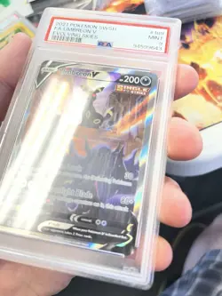 2021 POKEMON SWSH FA/UMBREON V EVOLVING SKIES #189 PSA 9 GEM MINT - Image 5
