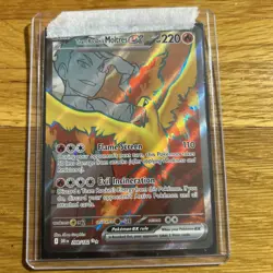 Pokemon TCG Team Rockets Moltres EX 208/182 Ultra Rare Full Art Destined Rivals - Image 3