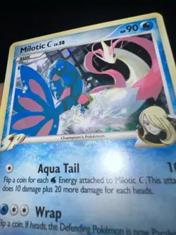 Milotic Holo C Lv.58 35/147 Near Mint Cross Hatch Reverse Holo Pokemon League - Image 5