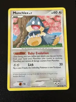 Pokemon TCG Munchlax 68/100 Majestic Dawn Regular - Image 1