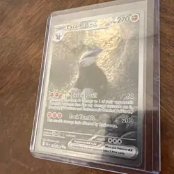 Pokemon Black Bolt Excadrill EX SIR 168/086 - Image 3