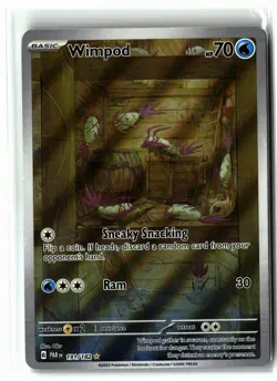 Wimpod ⭐ 191/182 Holo Illustration Rare Paradox Rift 2023 Pokemon NM - Image 1
