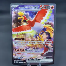 Pokemon TCG Ethan's Ho-Oh Ex 230/182 SIR Destined Rivals Near Mint - Image 1