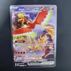 Pokemon TCG Ethan's Ho-Oh Ex 230/182 SIR Destined Rivals Near Mint - Image 3