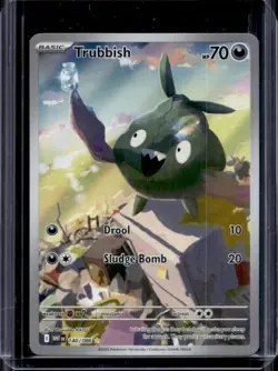2025 Pokemon White Flare Trubbish Illustration Rare #140/086 - Image 1