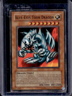 2003 Yu-Gi-Oh Starter Deck Pegasus Blue-Eyes Toon Dragon #SDP-020 - Image 1