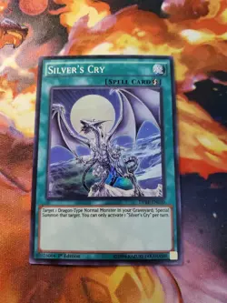 Yugioh - Silver's Cry DPRP-EN030 NM 1st ed Super Rare - Image 1