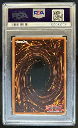 2002 Yu-Gi-Oh Pharaoh's Servant 1st Edition Nobleman of Crossout #PSV-034 PSA 6 - Image 2