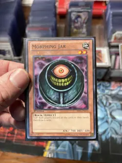 Yugioh! Morphing Jar BP01-EN173 - Starfoil Rare 1st Edition LP - Image 1