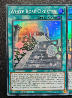 White Rose Cloister Yu-Gi-Oh! KICO-EN019 1st Super Rare - Image 1