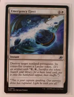 Emergency Eject *Uncommon* Magic MtG x1 Edge of Eternities - Image 1