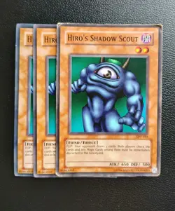 Yu-Gi-Oh - Hiros Shadow Scout 3X - Full Playset - Image 1