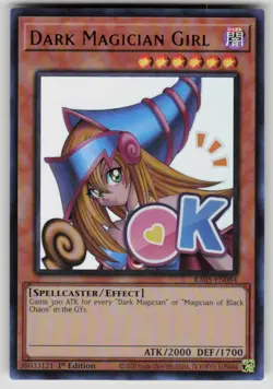 Dark Magician Girl Ultra Rare Rarity Collection 5 RA05-EN084 NM Yu-Gi-Oh - Image 1
