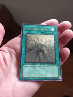 Solar Recharge (UTR) LODT-EN052 Ultimate Rare YU-GI-OH - Excellent!! - Image 1