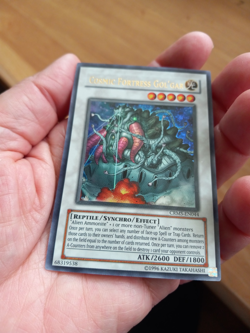 Yugioh Cosmic Fortress Gol'Gar CRMS-EN044 Ultra Rare - Image 1