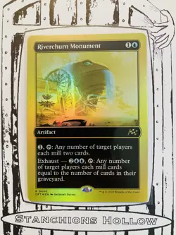 MTG Riverchurn Monument (First-Place Foil) - Aetherdrift (DFT) R 0440 - Image 1