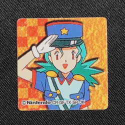 Pokemon Bros Card Officer Jenny Nintendo Mini Card Square Japanese F8266 - Image 1