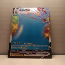Pokemon TCG Ditto VMAX Shining Fates SV119/SV122 Holo Shiny Holo Rare - Image 2