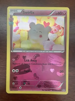 Swirlix RC19/RC32 Pokemon Tcg Generations: Radiant Collection Reverse Holo - Image 1