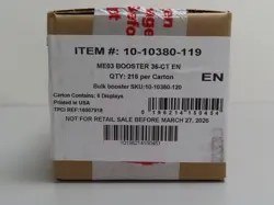 2026 Pokemon Mega Evolution Perfect Order ME03 Sealed Booster Box Case (a) - Image 1