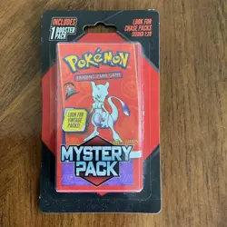 Pokemon TCG Mystery Pack Booster Chase Vintage Mewtwo 2025 1 Pack - Image 1