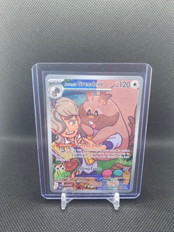 Arven's Greedent 205/182 Illustration Rare (IR) - Pokemon Destined Rivals NM - Image 3