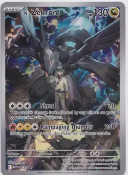 Pokemon Mega Evolution Promo - N's Zekrom 31 Black Star Promo - Image 1