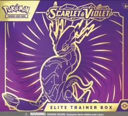 Nintendo Pokemon TCG Scarlet & Violet Elite Trainer Box - 9 Packs 820650853418 - Image 1