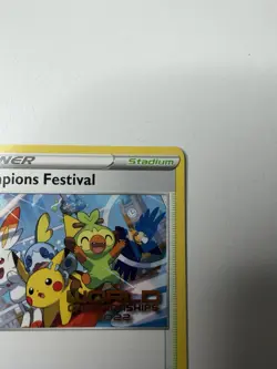 Pokemon TCG Champions Festival SWSH296 World Championships Promo 2022 English - Image 3