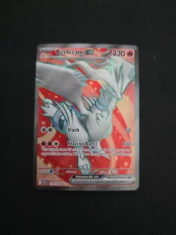 Reshiram ex 158/086 Holo Full Art SV White Flare Pokemon TCG - Image 1