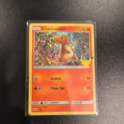Pokemon Charmander 9/25 McDonald’s 25th Anniversary Holo MP - Image 1