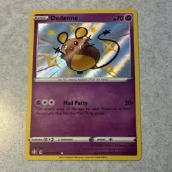 Dedenne - SV051/SV122 - Shiny Holo Rare - Holo - Shining Fates - Pokemon TCG - Image 1