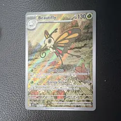 Pokemon Beautifly 219/217 Stage 2 Holo 130 HP ASC English - Image 1