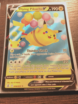 2021 Pokemon SWSH Celebrations Flying Pikachu V #006/025 Lot of 2 - Image 4