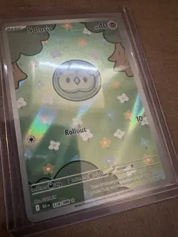 Solosis Illustration Rare 118/086 Sv: Black Bolt Holo 40 HP Pokemon TCG - Image 2