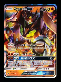 * * 1x Zygarde GX 73/131 x1 * * Forbidden Light Pokemon Unplayed NM - Image 1