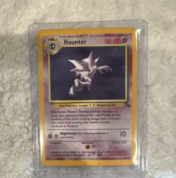 Pokemon Haunter 50 HP Fossil 6/62 Holo Rare Holo Stage 1 Unlimited - Image 1