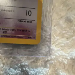 Pokemon Haunter 50 HP Fossil 6/62 Holo Rare Holo Stage 1 Unlimited - Image 2