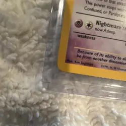 Pokemon Haunter 50 HP Fossil 6/62 Holo Rare Holo Stage 1 Unlimited - Image 3