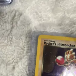 Pokemon Rocket's Hitmonchan 60 HP Gym Heroes 11/132 Holo Rare Basic 2000 TCG - Image 5