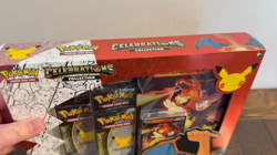 Pokemon TCG Celebrations Lance's Charizard V Collection Box Factory Sealed - Image 2