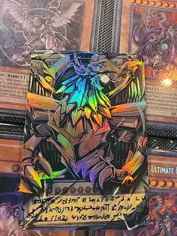The Winged Dragon Of Ra Egyptian God Cards Card Holo Anime Yugioh Alt Art Rare - Image 1