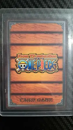 One Piece Bandai 2003 card Game ZORO JS W04 GOLD STAMP RARE VINTAGE CARD - Image 2